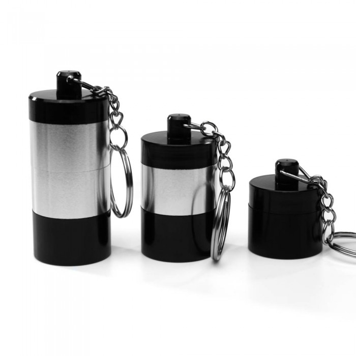 Алюмінієвий контейнер для трав на 3 відсіки Silver