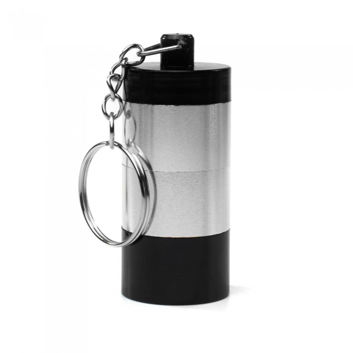 Алюмінієвий контейнер для трав на 3 відсіки Silver