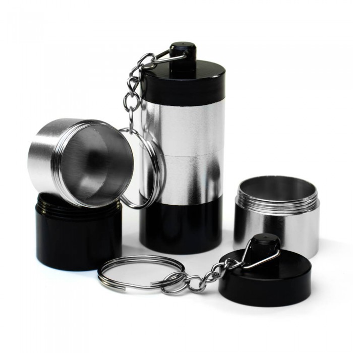 Алюмінієвий контейнер для трав на 3 відсіки Silver