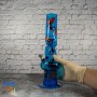 Акриловый бонг со льдом 30 см Sexy синий