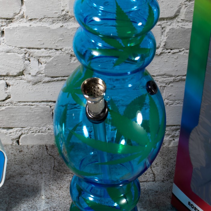 Акриловий бонг для куріння Water Bomb Синій