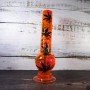 Акриловый оранжевый бонг с подсветкой высотой 32 см