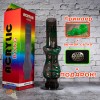 Бонг акриловый для 420 курения Comfort 32 см Черный с листьями