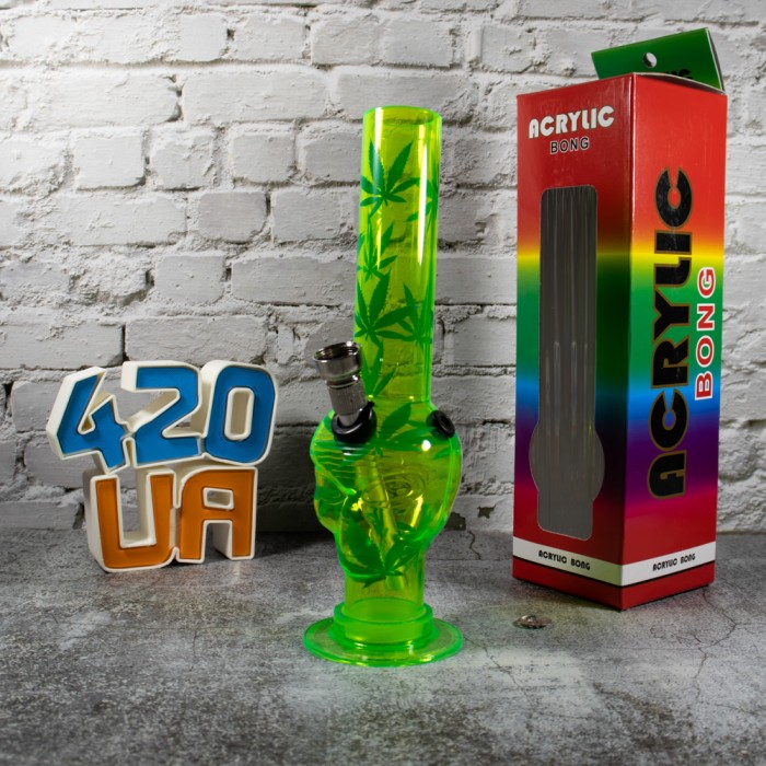 Бонг для куріння 20 см Прибулець 420