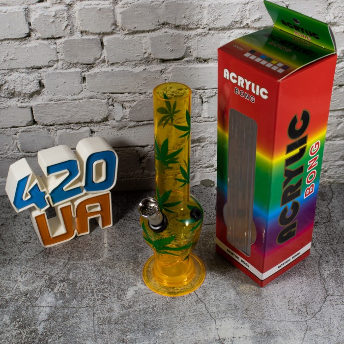 Бонг для куріння 20 см Прибулець 420