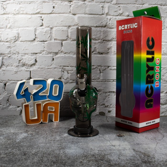 Бонг для куріння 20 см Прибулець 420