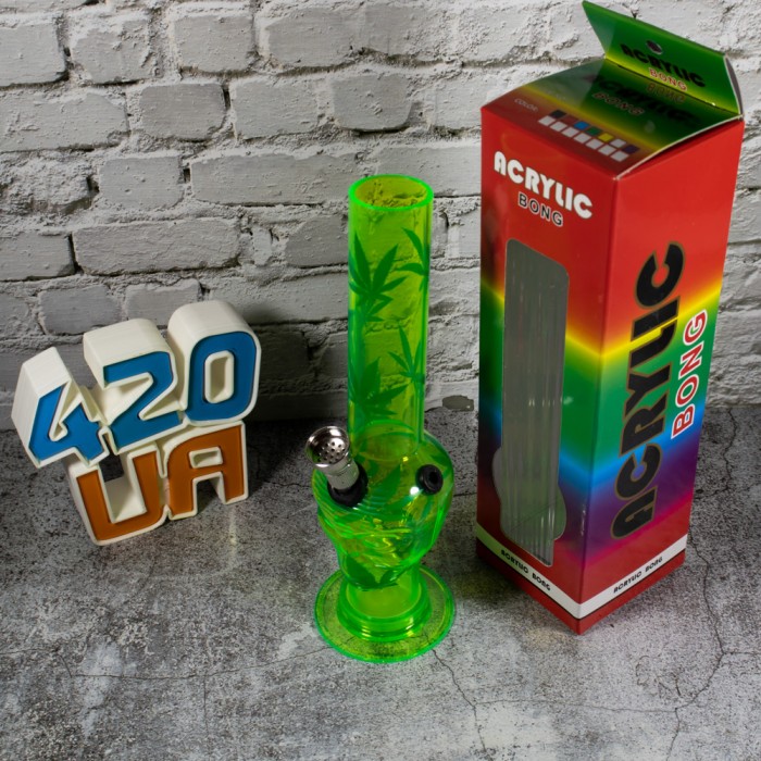Бонг для куріння 20 см Прибулець 420