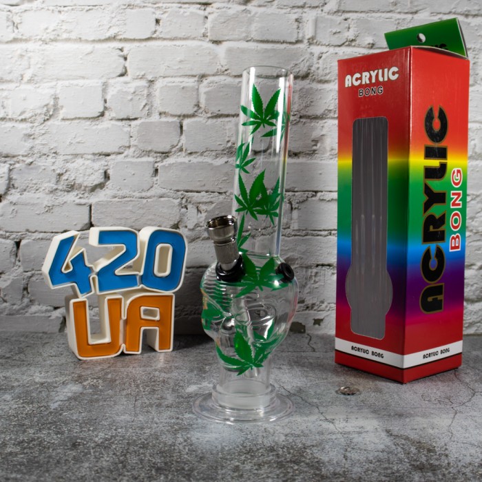 Бонг для куріння 20 см Прибулець 420