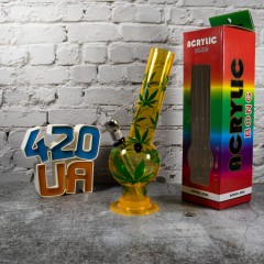 Класичний бонг 20 см для куріння з водним охолодженням