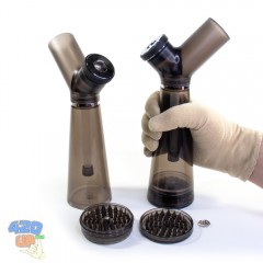 Разборной курительный водный бонг 3в1 Portable с гриндером на магните
