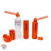 Top puff 2 в тубе Оранжевый Трубка бонг для курения с футляром