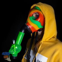 Бонг маска Противогаз Crazy Mask 420 для курения травы