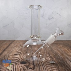 Курительный бонг ХулиGun 16 см для 420 курения из боросиликатного стекла