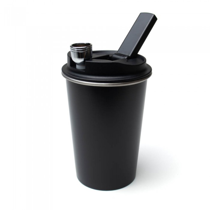 Стелс Бонг для курения Термокружка Черный