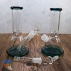 Водный бонг для курения Ice Bro 19см стеклянный с шипами для льда