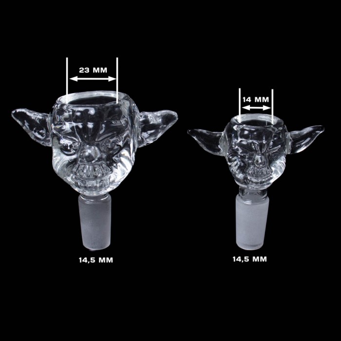 Стеклянная чаша для бонга Yoda XXL SG14 (14.5 мм)