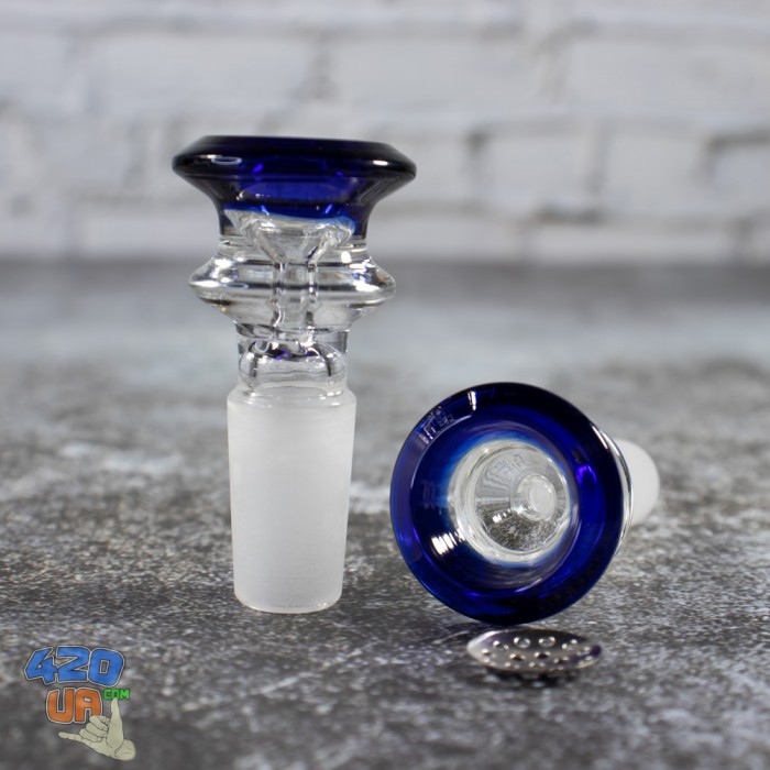 14,5 mm Синя чаша для бонга + сітка в подарунок
