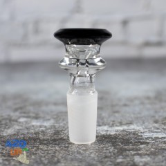 Скляна Чаша Elegant 14 Чорна для бонга 14,5 мм + вічна сітка