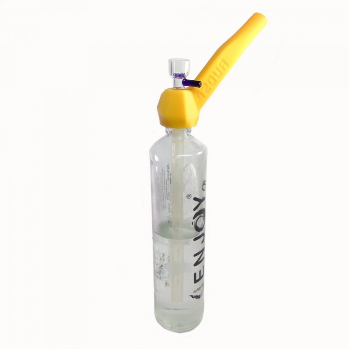 Курильна трубка бонг 2 в 1 Easy Stoner 420UA Yellow