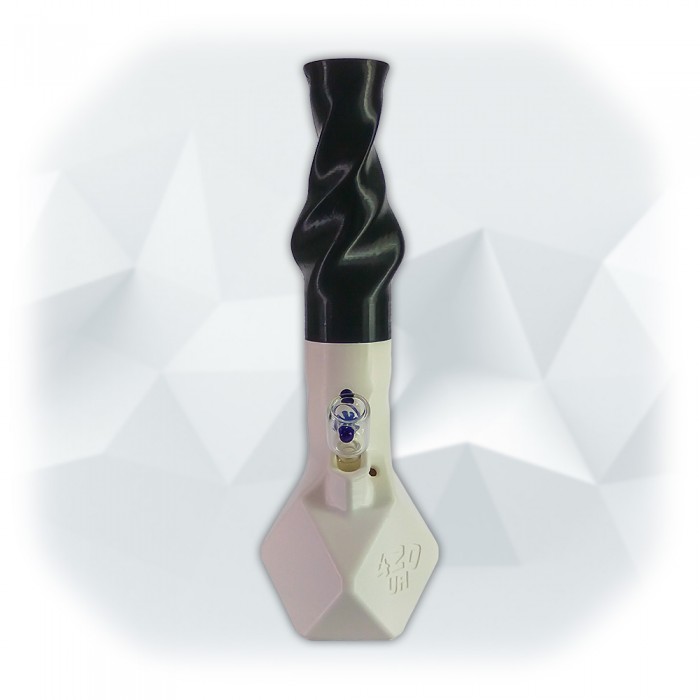 Модульний бонг Compact White Black 35см 420UA