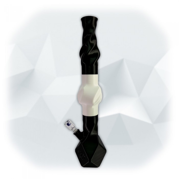 Модульний бонг Optimal Black White 48см 420UA Модульний бонг Optimal Black White 48см 420UA
