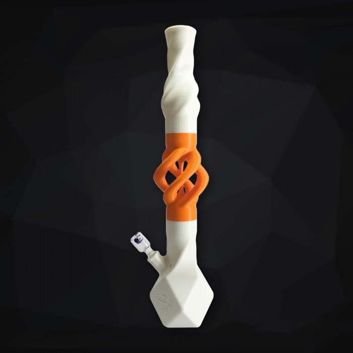 Tornado White Orange 50см 420UA Модульний бонг