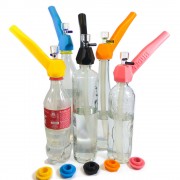 Трубка баблер 2 в 1 Easy Stoner 420UA Black