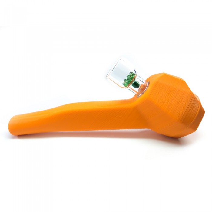 Трубка бонг 2 у 1 Easy Stoner 420UA Orange