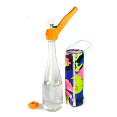 Трубка бонг 2 в 1 Easy Stoner 420UA Orange