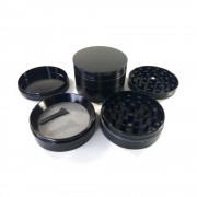 Большой Гриндер для табака Classic Black 63 мм Измельчитель Крешер