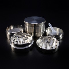 Гриндер Silver Сhrome 40мм Хромированный крешер