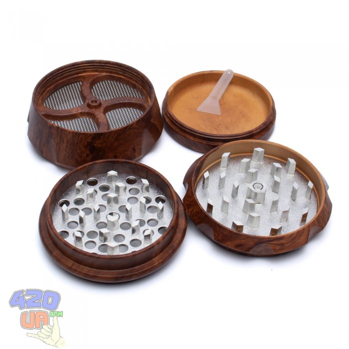 Ручной измельчитель для табака Wood 420