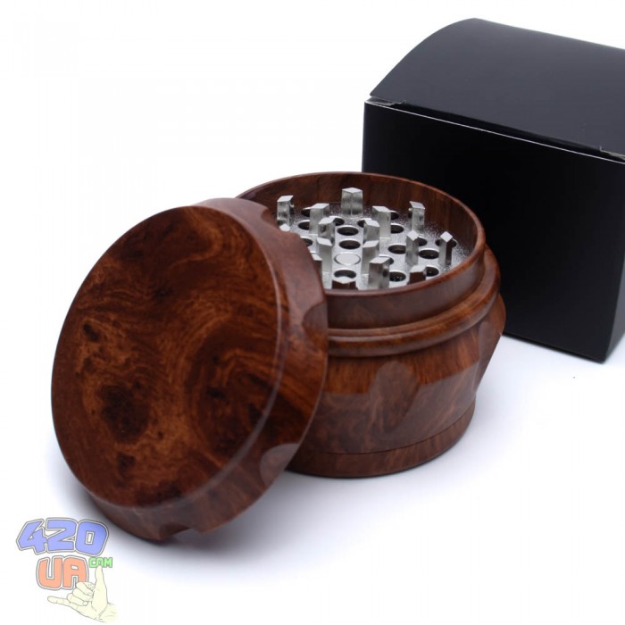 Ручной измельчитель для табака Wood 420