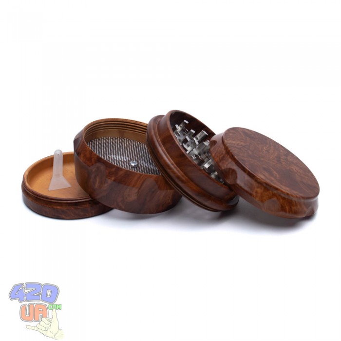 Ручной измельчитель для табака Wood 420