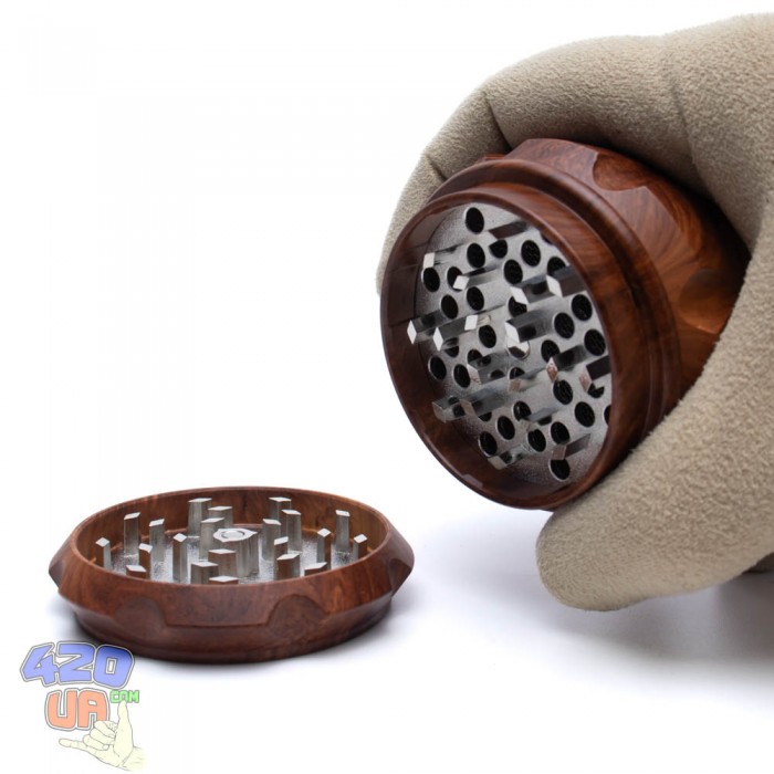 Ручной измельчитель для табака Wood 420