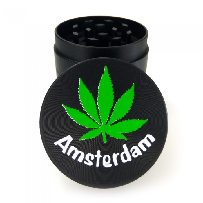 Гріндер для трави Black Amsterdam Гріндер для трави Black Amsterdam