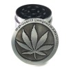 Металлический Гриндер для шишек WEED 4 секции