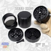 Мощный гриндер Weed King 63мм Ножи рельсы для измельчения травы