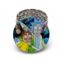 Крешер 63мм Хром Rick and Morty Раскрой глаза