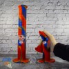 Премиум Силиконовый бонг 35см с чашей из боросиликатного стекла