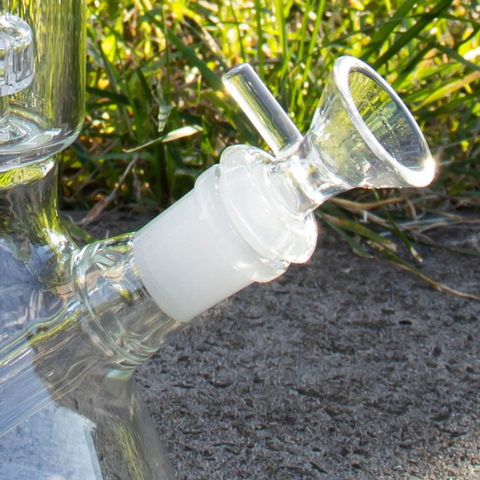 Бонг скляний для куріння Beaker Dome Matrix 32 см Green