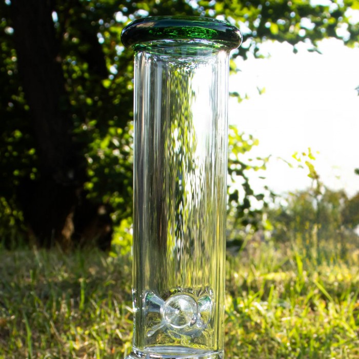 Бонг скляний для куріння Beaker Dome Matrix 32 см Green