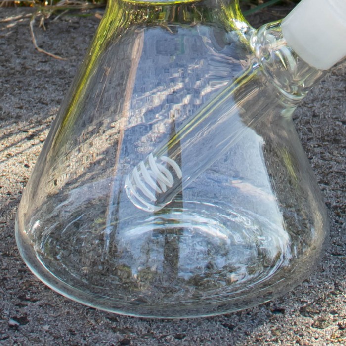 Бонг скляний для куріння Beaker Dome Matrix 32 см Blue