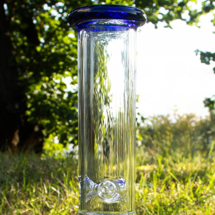 Бонг скляний для куріння Beaker Dome Matrix 32 см Blue