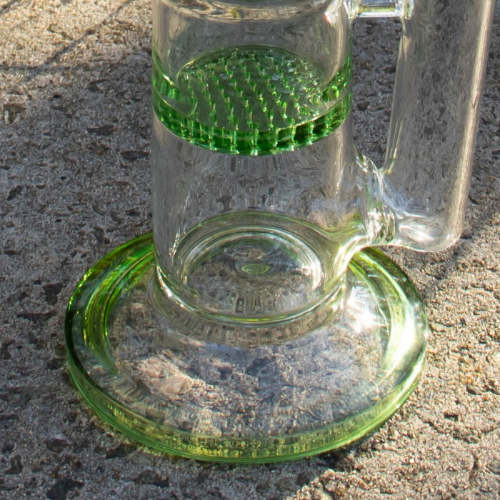 Скляний курильний бонг Sota 30 см Green 