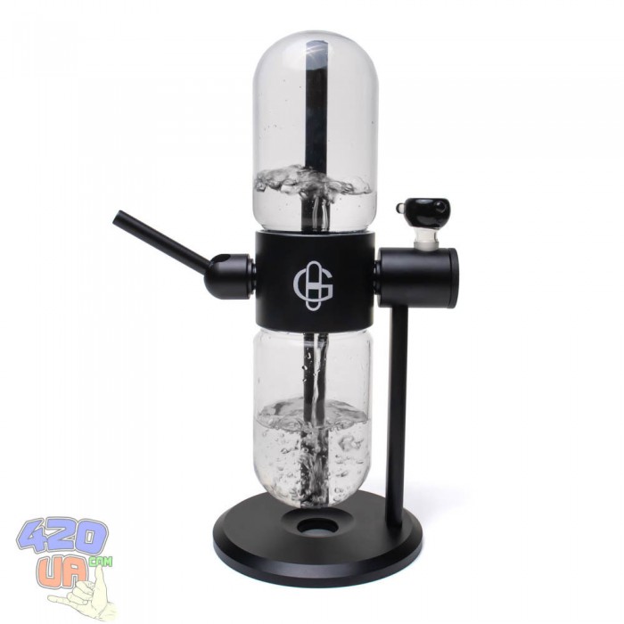 Граві бонг Gravity Bong Hookah 39см Чорний