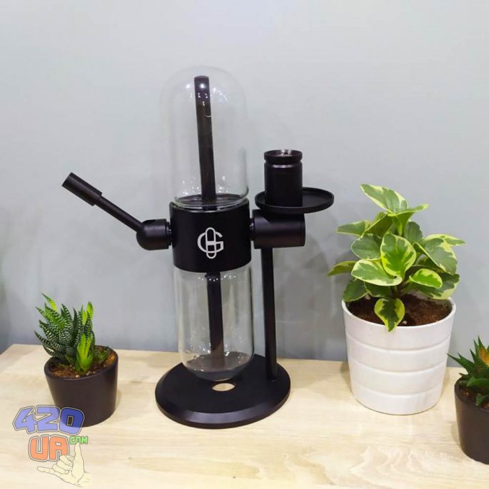 Граві бонг Gravity Bong Hookah 39см Чорний