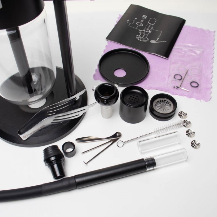 Гравітаційний бонг Gravity Hookah Kompact з кейсом