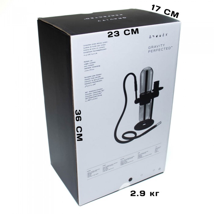 Гравітаційний бонг Gravity Hookah Kompact з кейсом