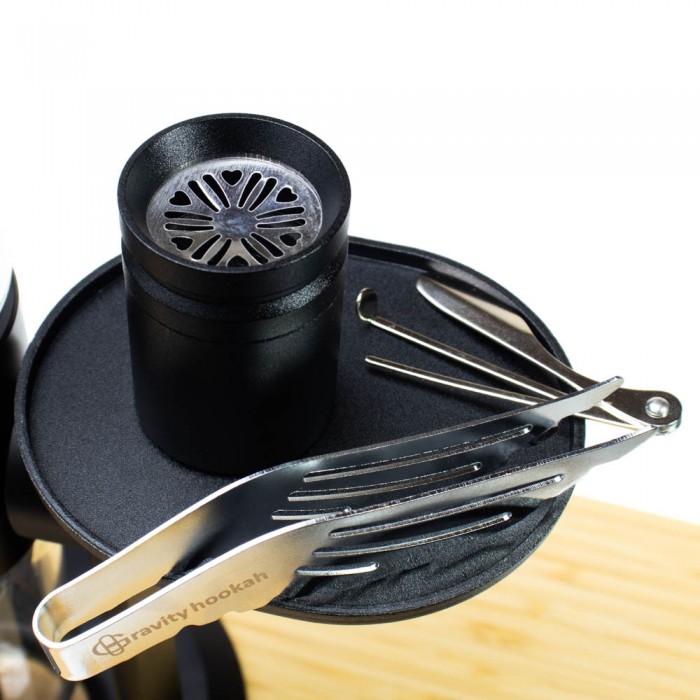 Гравітаційний бонг Gravity Hookah Kompact з кейсом